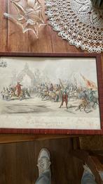 Oude prent, Antiek en Kunst, Ophalen of Verzenden