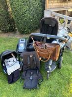 Bugaboo Donkey duo + maxi cosi met iso-fix, Ophalen, Gebruikt, Bugaboo, Luchtbanden
