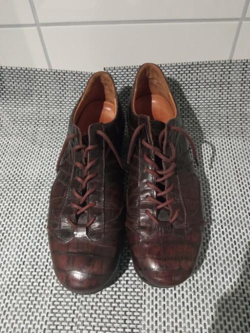 Floris Van Bommel nette sneakers maat 44,43 Leer, Kleding | Heren, Schoenen, Gedragen, Veterschoenen, Bruin, Verzenden
