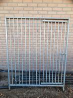 Hekwerk deur hondenkennel 1.90 x 1.50 mtr, Ophalen, Zo goed als nieuw, 110 cm of meer, 100 cm of meer