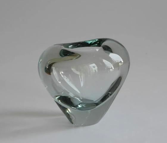 Hartvaas Deens vintage menuet, Antiek en Kunst, Antiek | Glas en Kristal, Ophalen of Verzenden