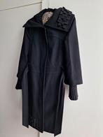 Easy Comfort wollen zwarte mantel maat 38, Kleding | Dames, Jassen | Winter, Ophalen of Verzenden, Zo goed als nieuw, Maat 38/40 (M)