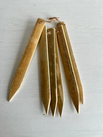 Te Koop Bamboe Plantenlabels Platenstekers 6Stuks beschikbaar voor biedingen