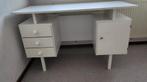 Bureau; wit, Ophalen, Gebruikt, Bureau