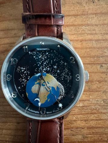 Tecnotempo Eclipse Moon Phase  automaat. Nieuw. beschikbaar voor biedingen