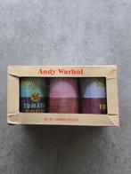 Andy Warhol Soup Cans Set Of 3 Shaped Puzzles In Tins, Ophalen of Verzenden, Minder dan 500 stukjes, Nieuw