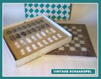 retro vintage antiek marmer schaakspel schaakbord schaken, Hobby en Vrije tijd, Gezelschapsspellen | Bordspellen, Een of twee spelers
