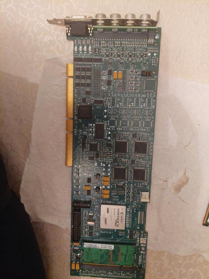 Coreco Imaging X64-AN Quad 64-Bit Multi-Channel Analog Frame, Computers en Software, Capture cards, Gebruikt, Ophalen of Verzenden