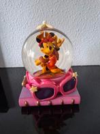 Disney snowglobe minnie mouse rock star, Verzamelen, Disney, Ophalen, Mickey Mouse, Zo goed als nieuw, Beeldje of Figuurtje