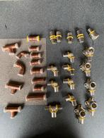 30 Henco Koppelingen - Diverse Maten en Types, Doe-het-zelf en Verbouw, Overige materialen, Overige typen, Nieuw, Minder dan 2 meter