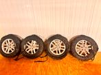 Complete set winterbanden op orginele VW velg - 215/65R16, Auto-onderdelen, Banden en Velgen, Ophalen, 16 inch, Banden en Velgen