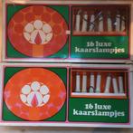 Vintage oude kerstboomverlichting met heldere lampjes., Diversen, Kerst, Ophalen of Verzenden, Gebruikt