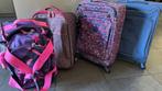 Kipling trolleys origineel, 4-wiel, multicolor. NIEUW!, Sieraden, Tassen en Uiterlijk, Koffers, Overige materialen, 50 tot 60 cm