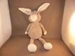 ko bonnie london konijn grijze ribstof witte velours oren/, Ophalen of Verzenden, Nieuw, Konijn