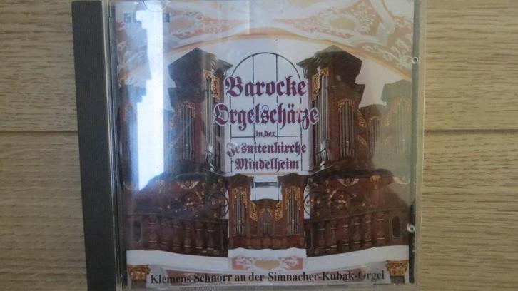Cd orgel: Klemens Schnorr, Jesuitenkirche Mindelheim, Cd's en Dvd's, Cd's | Klassiek, Zo goed als nieuw, Kamermuziek, Classicisme