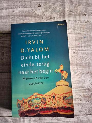 Boek Dicht bij het einde, terug naar het begin. Irvin D. Yal beschikbaar voor biedingen