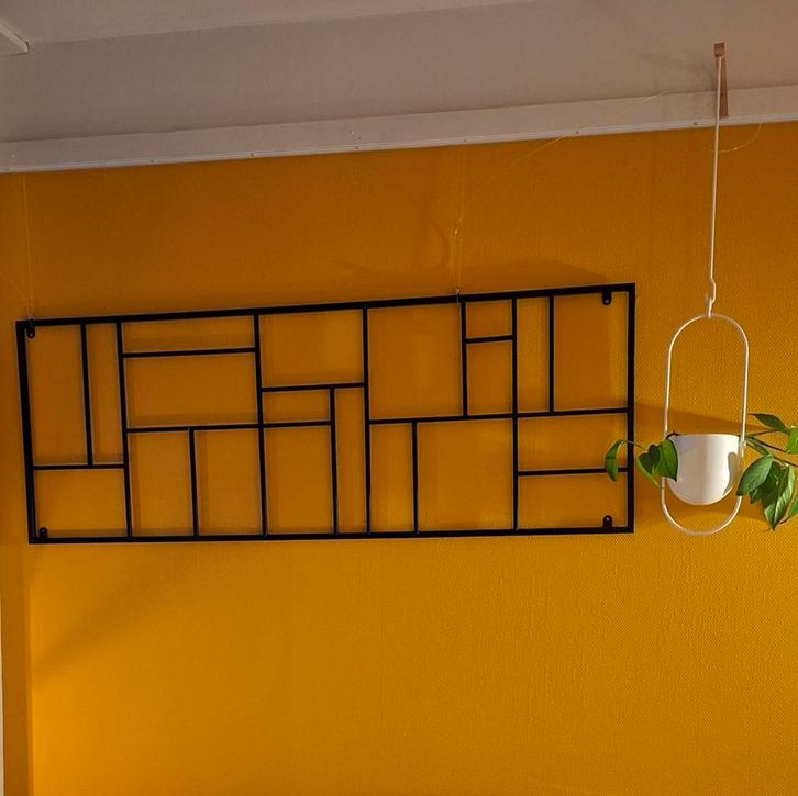 Decoratief Wandrek met Accessoires, Huis en Inrichting, Woonaccessoires | Wanddecoraties, Zo goed als nieuw, Ophalen