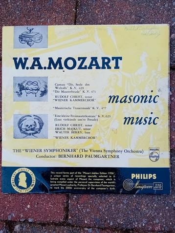 Mozart - Masonic Music LP beschikbaar voor biedingen