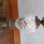 Te koop oude olielamp met nieuw stekker snoer, Huis en Inrichting, Lampen | Overige, Brocante, Zo goed als nieuw, Ophalen, Olielamp