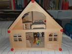 Houten poppenhuis, Ophalen of Verzenden, Zo goed als nieuw, Poppenhuis