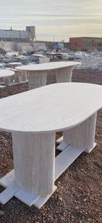 Travertin tafelz, Huis en Inrichting, Tafels | Statafels, Ophalen, Nieuw