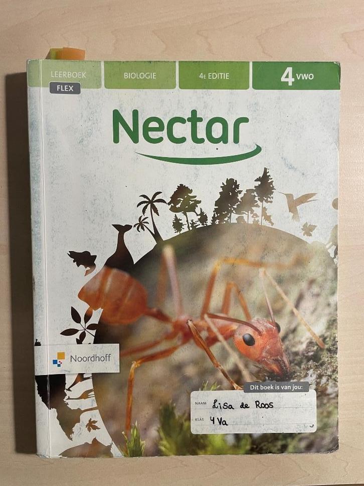 4 vwo Nectar 4e Editie, Boeken, Schoolboeken, Zo goed als nieuw, Biologie, VWO, Ophalen of Verzenden