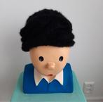 Zwarte bontmuts dame muts bont vintage oudZwarte bontmuts da, Ophalen of Verzenden