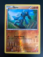 Riolu Reverse Holo 46/124 XY Fates Collide Pokemon 2016, Hobby en Vrije tijd, Verzamelkaartspellen | Pokémon, Ophalen of Verzenden