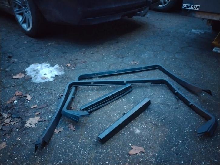Bmw e39 driehoek rollos rollo en lijsten touring, Auto-onderdelen, Ruiten en Toebehoren, BMW, Gebruikt, Ophalen of Verzenden