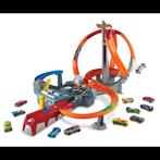 Hot Wheels Spin Storm achtbaan, autootjes en meer, Ophalen, Zelf te bouwen, Hot Wheels, Elektrisch