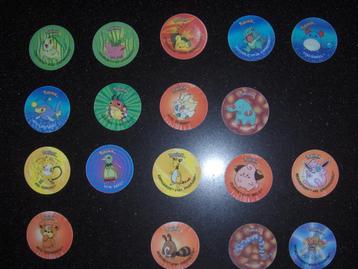 Heb nog 18 v/d 20st POKÉMON FLIPPO EVOLUTIONS 26 t/m 45. beschikbaar voor biedingen