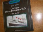 boek over Duitse oceaanstomers 1919 1985, Boek of Tijdschrift, Gebruikt, Ophalen of Verzenden, Zeilboot