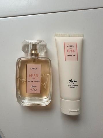 Amber N53 Parfum & Douchegel Set met pouch beschikbaar voor biedingen
