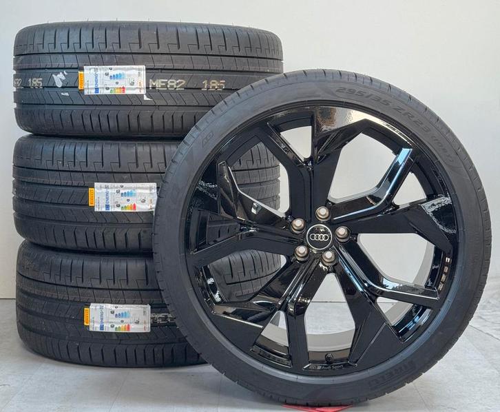 Audi Sport Q8 SQ8 RSQ8 23 inch velgen / Origineel Incl. BTW, Auto-onderdelen, Banden en Velgen, Banden en Velgen, Zomerbanden