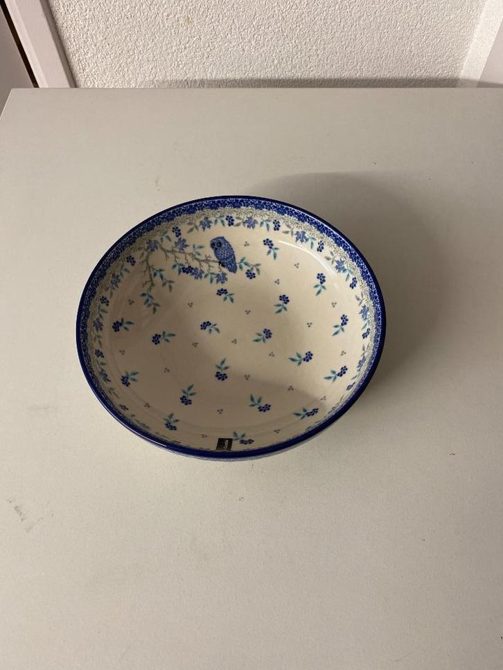 Serveerschaal Uil Bunzlau Castle servies, Huis en Inrichting, Keuken | Servies, Nieuw, Schaal of Schalen, Overige stijlen, Overige materialen