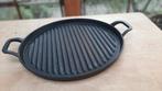Gietijzeren Grillplaat - Perfect voor BBQ!, Huis en Inrichting, Ophalen, Gebruikt, Gietijzer, Keramische plaat