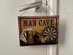 Man cave (metalen) hangbord, Ophalen of Verzenden, Zo goed als nieuw