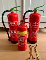 Ajax Brandblussers - 3 stuks, Huis en Inrichting, Brandblussers en Brandkasten, Ophalen, Gebruikt, Brandblusser
