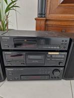 Pioneer Stereotoren met boxen, receiver, cassettedeck en CD, Ophalen, Zo goed als nieuw, Cassettedeck, Pioneer