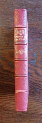 Jacques Rivière - Carnet de guerre, Boeken, Ophalen of Verzenden, Zo goed als nieuw