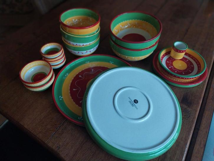 Intermezzo tapas servies, Huis en Inrichting, Keuken | Servies, Nieuw, Overige typen, Overige stijlen, Aardewerk, Ophalen