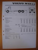 Volvo N12 Torpedo Technische Specificatie folder 1974 - Neus, Ophalen, Volvo, Volvo, Zo goed als nieuw