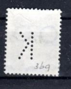 NEDERLAND : 1953 : Perfin &@  K  @& on Y.600., Ophalen of Verzenden, Na 1940, Gestempeld