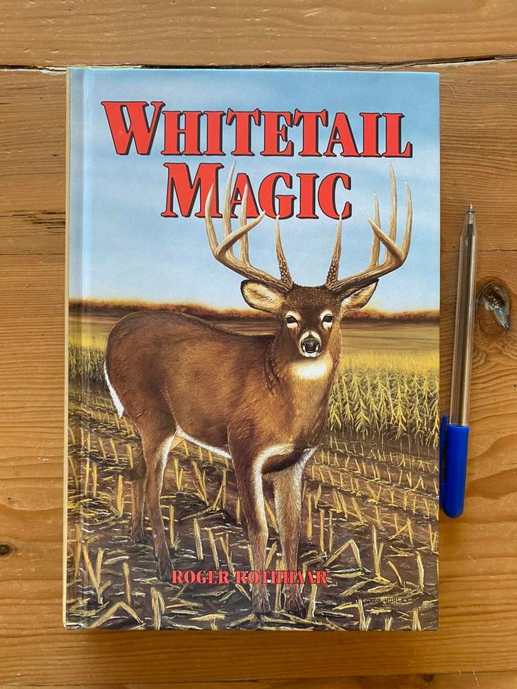Whitetail Magic - Roger Rothhaar- jacht- jagen- gesigneerd, Boeken, Natuur, Zo goed als nieuw, Ophalen of Verzenden