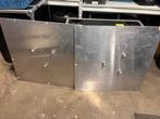 2x Truss Baseplate aluminium 90x90cm + transport hoezen, Ophalen of Verzenden, Gebruikt, Overige typen