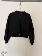 Zwarte Zara Bomber Jacket Maat M, Ophalen of Verzenden, Zo goed als nieuw, Maat 38/40 (M), Zwart
