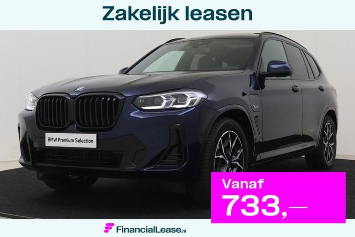 BMW X3 30e xDrive High Executive M Sport Automaat / Panorama, Auto's, BMW, Bedrijf, Lease, Financial lease, X3, Achteruitrijcamera