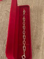 Prachtige14 karaat(585 ) gouden armband, wit en geel goud, Ophalen of Verzenden, Nieuw, Goud, Goud