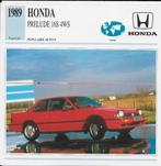 Ma657 autokaart honda prelude 16s 4ws ( 1989 ), Ophalen of Verzenden, Zo goed als nieuw, Auto's