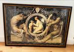 Mooie lijst, 65 x 95 cm, Ophalen, Hout, 75 tot 100 cm, 50 tot 75 cm